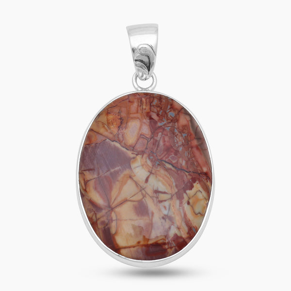 Dynasty Jasper Silver Pendants