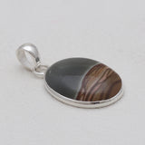 Polychrome Jasper Silver Pendants