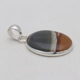 Polychrome Jasper Silver Pendants