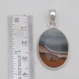 Polychrome Jasper Silver Pendants