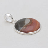 925 Silver Polychrome Jasper Pendants