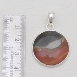 925 Silver Polychrome Jasper Pendants