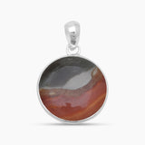 925 Silver Polychrome Jasper Pendants