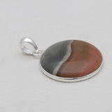 925 Silver Polychrome Jasper Pendants