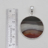 925 Silver Polychrome Jasper Pendants