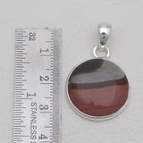 Polychrome Jasper Silver Pendants