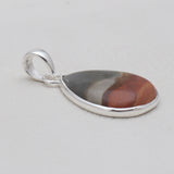 Polychrome Jasper Silver Pendants