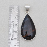 925 Sterling Silver Pietersite Pendants