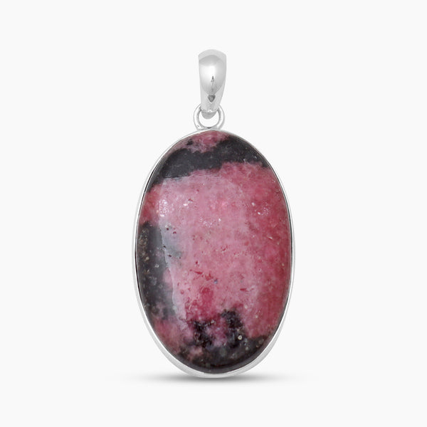 925 Sterling Silver Rhodonite Pendants