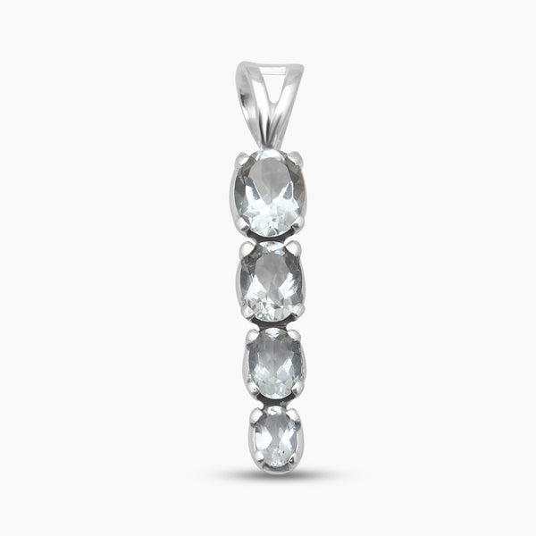 925 Sterling Silver Mystic Quartz Pendants