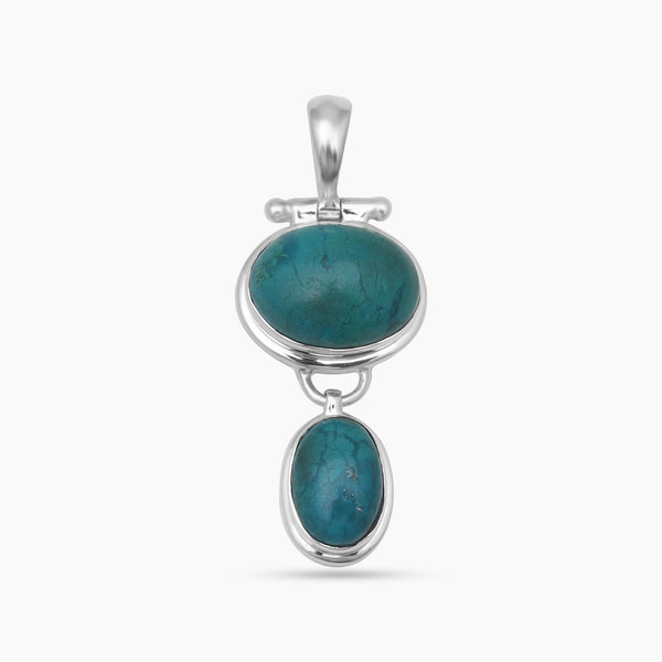 925 Sterling Silver Chrysocolla Pendants