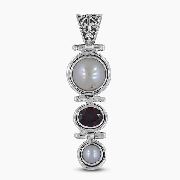 925 Sterling Silver Pearl Pendants