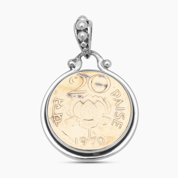 925 Sterling Silver Coin Pendants
