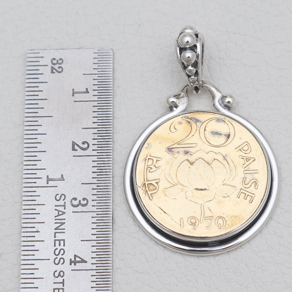 925 Sterling Silver Coin Pendants