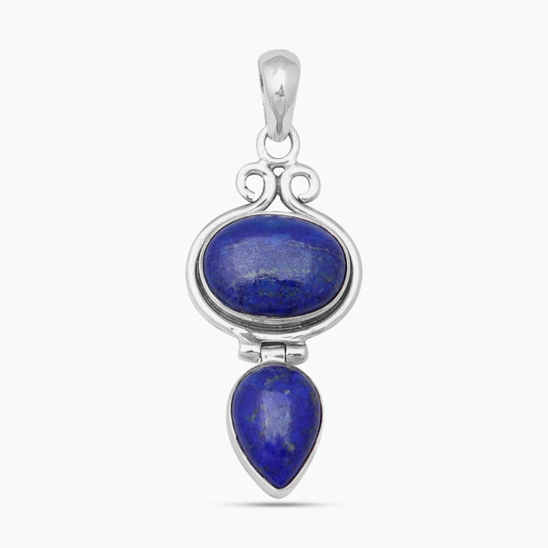 925 Sterling Silver Lapis Lazuli Pendants