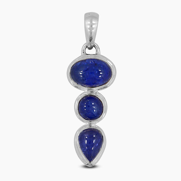 925 Sterling Silver Tanzanite Pendants