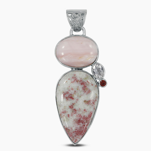 925 Sterling Silver Larimar Pendants