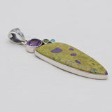Tasmanian Serpentine Silver Pendants