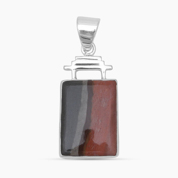 925 Silver Polychrome Jasper Pendants