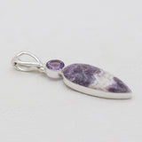 925 Silver Amethyst Lace Pendants
