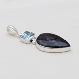 925 Silver Pietersite Jasper Pendants