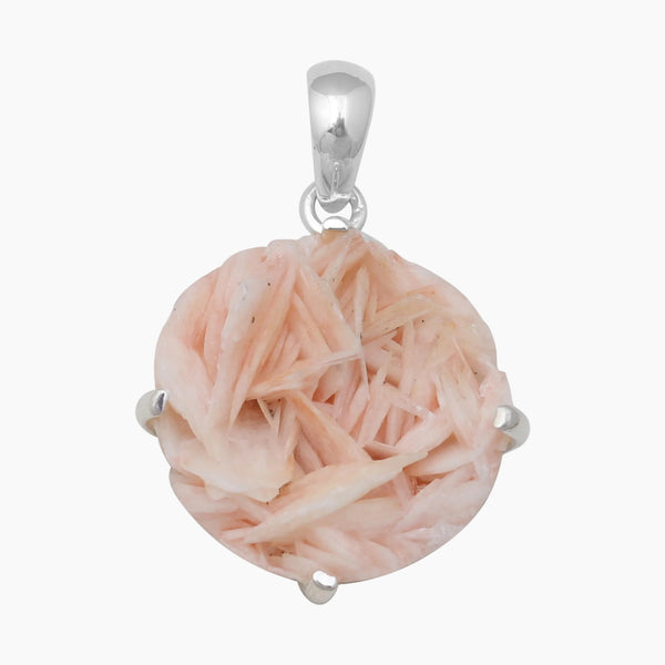 Barite Morocco Druse Silver Pendants