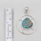 Mexican Turquoise Silver Pendants