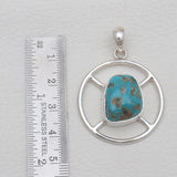 Mexican Turquoise Silver Pendants