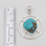 Mexican Turquoise Silver Pendants