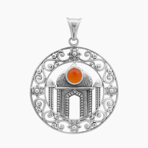 925 Sterling Silver Carnelian Pendants