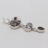 925 Silver Astrophyllite Pendants