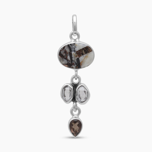 925 Silver Astrophyllite Pendants