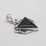 925 Silver Black Onyx Pendants