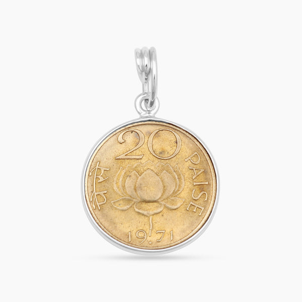 925 Sterling Silver Coin Pendants