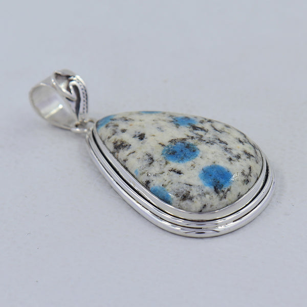 925 Sterling Silver K2 Jasper Pendants