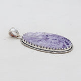 925 Sterling Silver Morado Opal Pendants