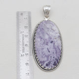 925 Sterling Silver Morado Opal Pendants