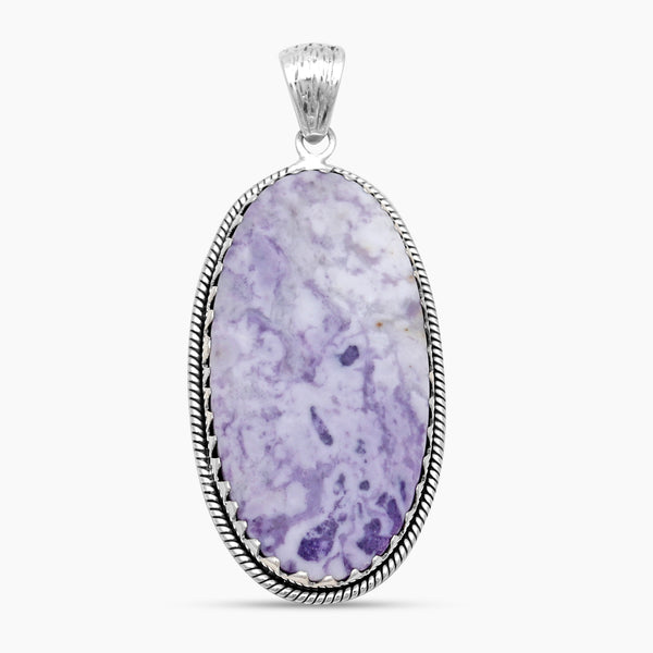 925 Sterling Silver Morado Opal Pendants