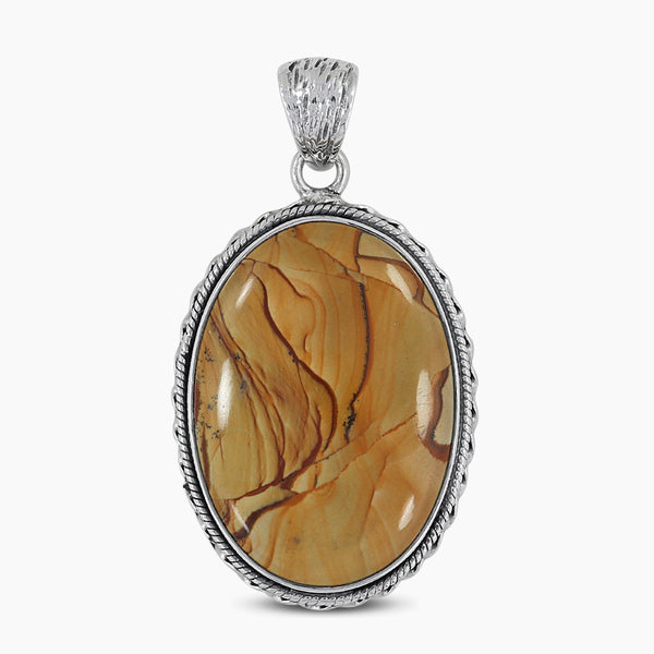 Wild Horse Jasper Silver Pendants