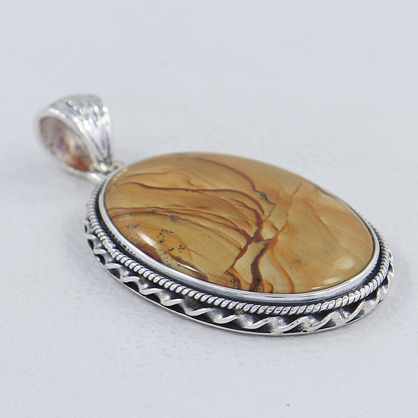 Wild Horse Jasper Silver Pendants