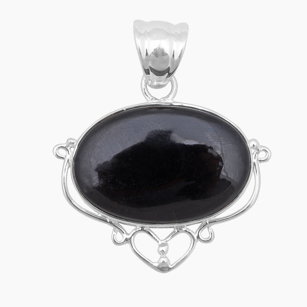 925 Sterling Silver Black Onyx Pendants