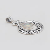 925 Sterling Silver Ethiopian Opal Pendants