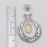 925 Sterling Silver Ethiopian Opal Pendants