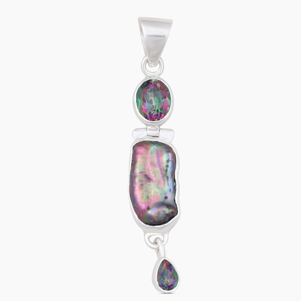 Fresh Water Pearl Silver Pendants