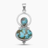 925 Silver Mexican Turquoise Pendants
