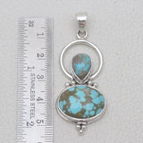 925 Silver Mexican Turquoise Pendants
