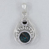 Tibetan Turquoise Silver Pendants