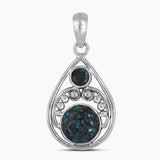 Tibetan Turquoise Silver Pendants