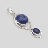 Lapis Lazuli Silver Pendants