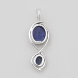 Lapis Lazuli Silver Pendants